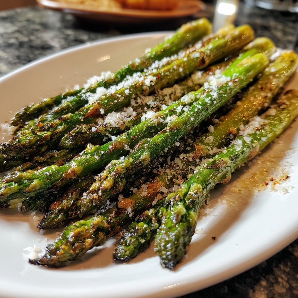Roasted Asparagus with Parmesan