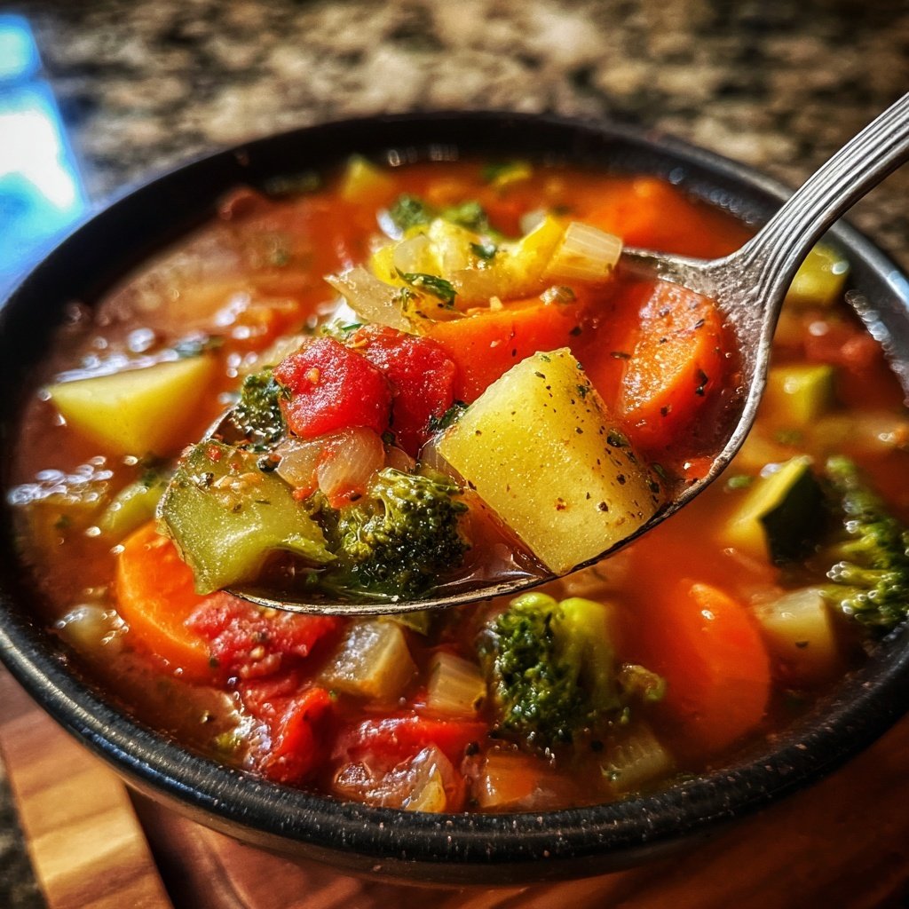 Healthy Crockpot Italian Vegetable Stew