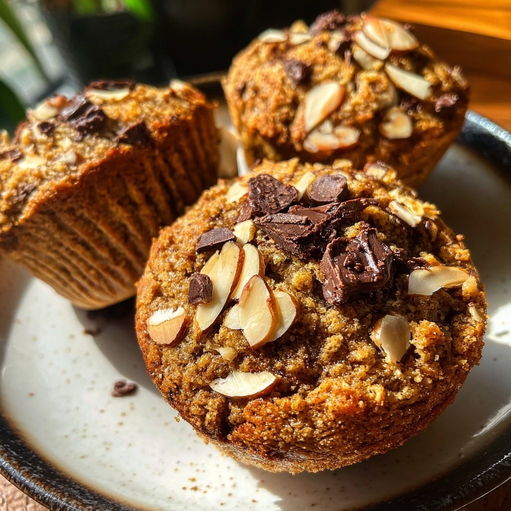 Chocolate Almond Flour Muffins