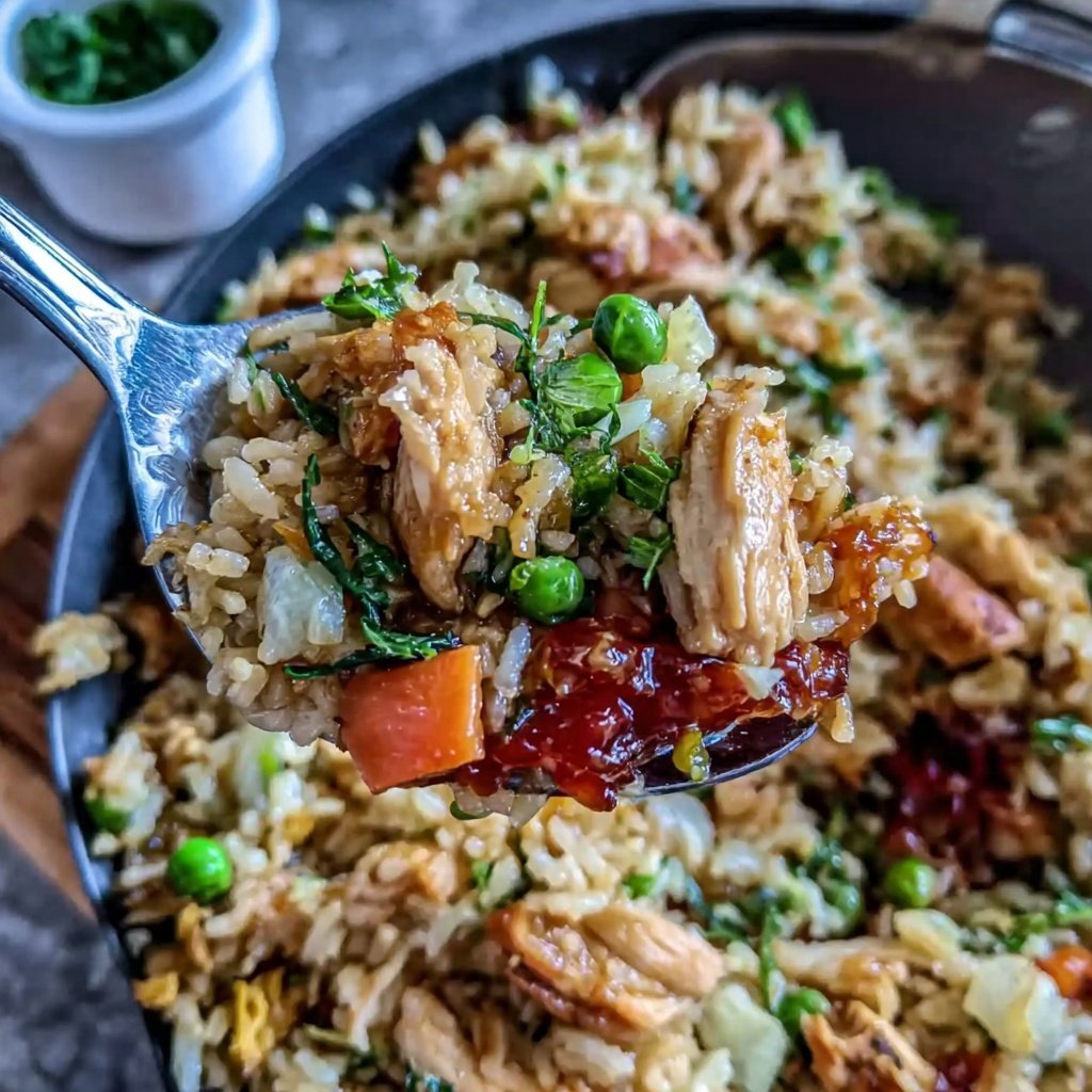 Easy Healthy Chicken Fried Rice