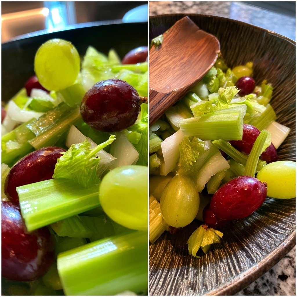 Celery Salad With Grapes